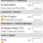 bilet betfair duminica