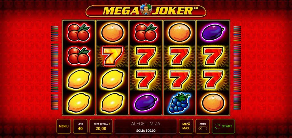 Deschidere Mega Joker