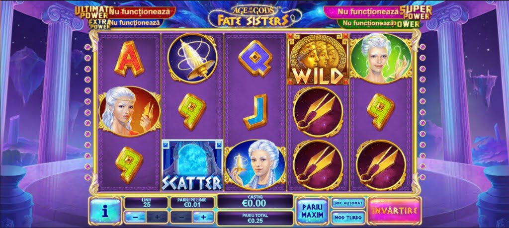 Age of the Gods Fate Sisters ecran de inceput