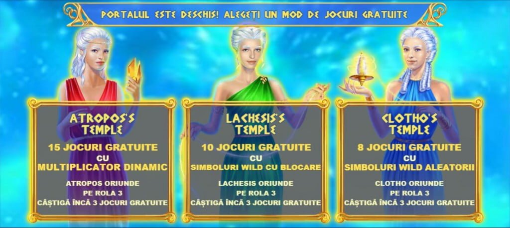 Jocuri gratuite Age of the Gods Fate Sisters