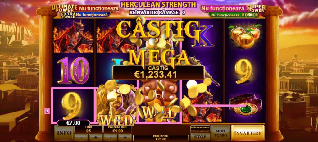 Mega castig Prince of Olympus