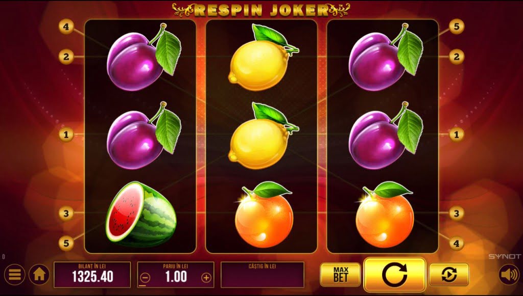 panou respin joker