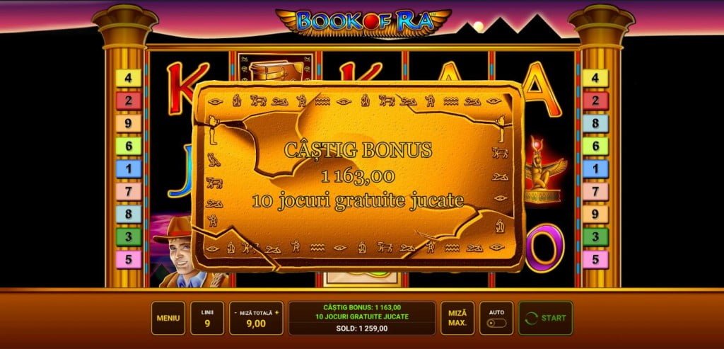 Castig mare Book of Ra