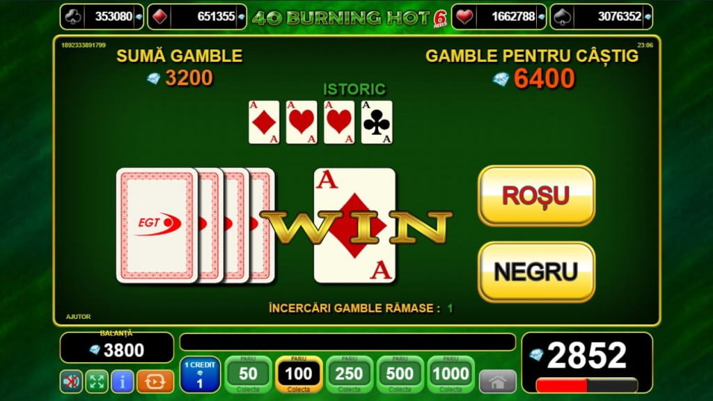 dublaj 40 burning hot 6 reels