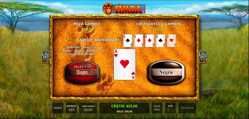 Dublaje la African Simba (Novomatic)