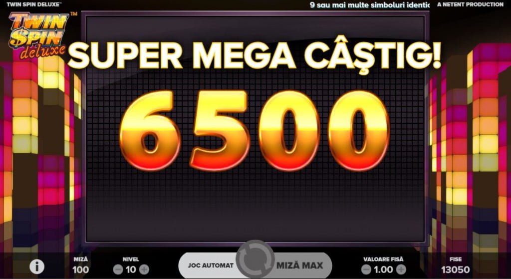 twin spin deluxe - super mega castig