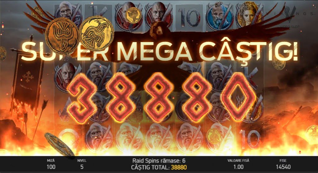 Super Mega Castig la Vikings