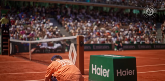 FOTO: Captură Youtube @Roland Garros